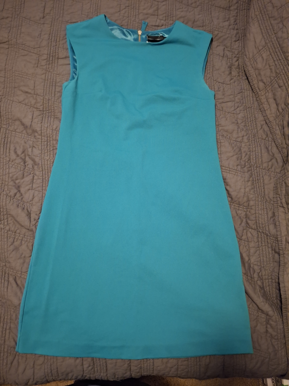 Cynthia Rowley Teal Sleeveless A-Line Skirt